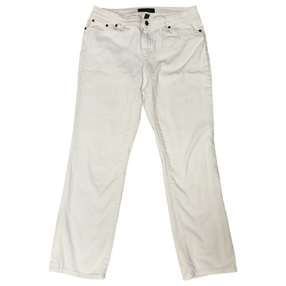 Ralph Lauren Denim - Vintage Ralph Lauren Jeans Co White Denim Jeans Classic Straight Ralph Lauren
